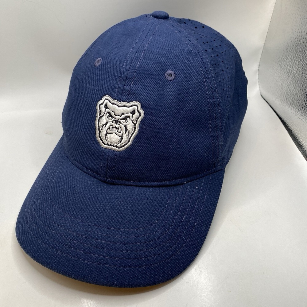 Butler Bulldogs Hat Nike Dri-Fit Classic99 SnapBack Adjustable Blue Cleaned